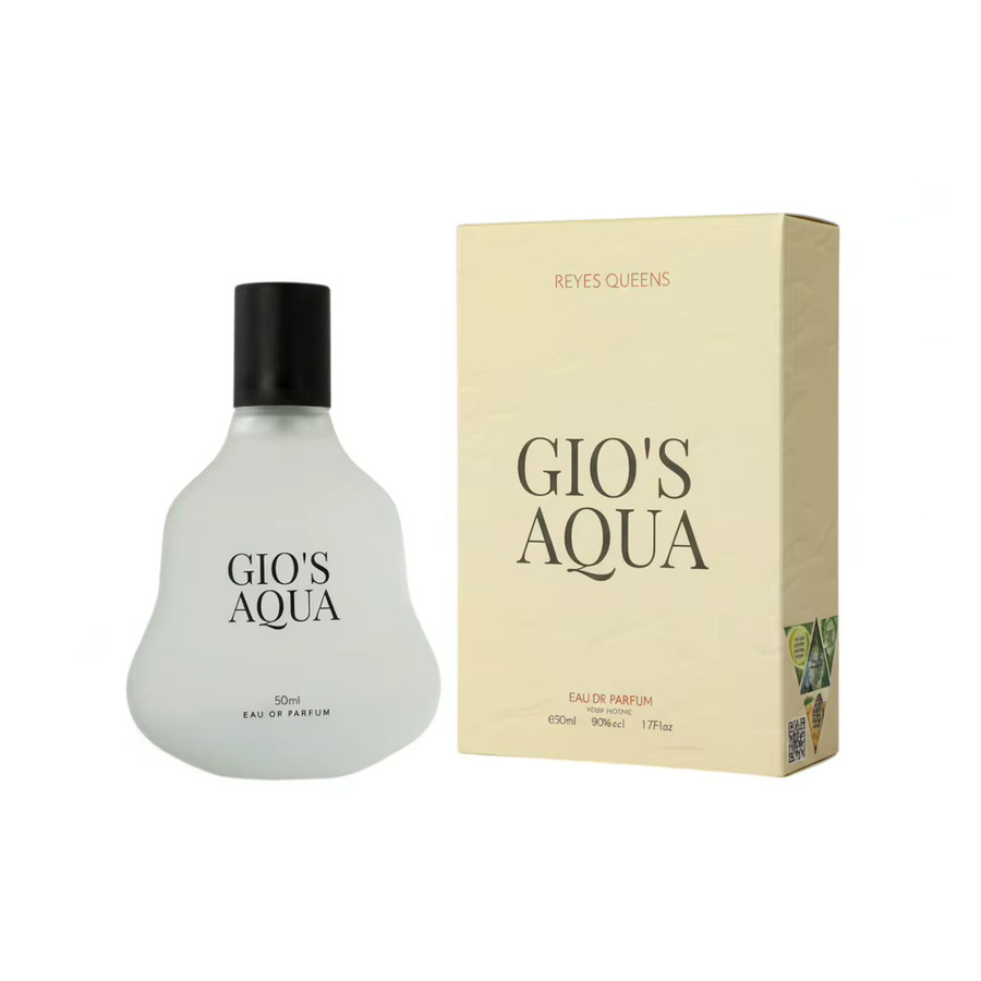 Reyes Queens Gio’S Aqua Eau de Parfum, 50 ml, Herren, Aquatisch, Holzig, Zitrone - Bild 4