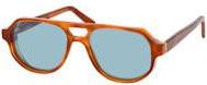 L.G.R Asmara Sonnenbrille Aviator, Vollrand, Kunststoff, Herren, blue brown - Bild 1
