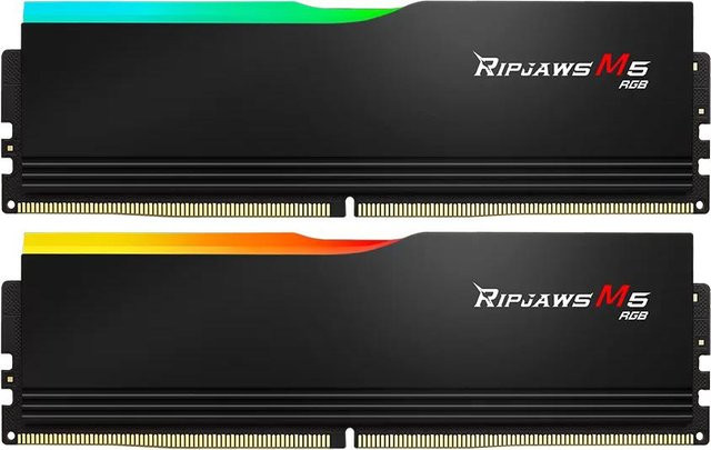 G.Skill Ripjaws M5 RGB DDR5 Arbeitsspeicher Kit 48 GB (2 x 24 GB) 5200MHz Schwarz - Bild 2