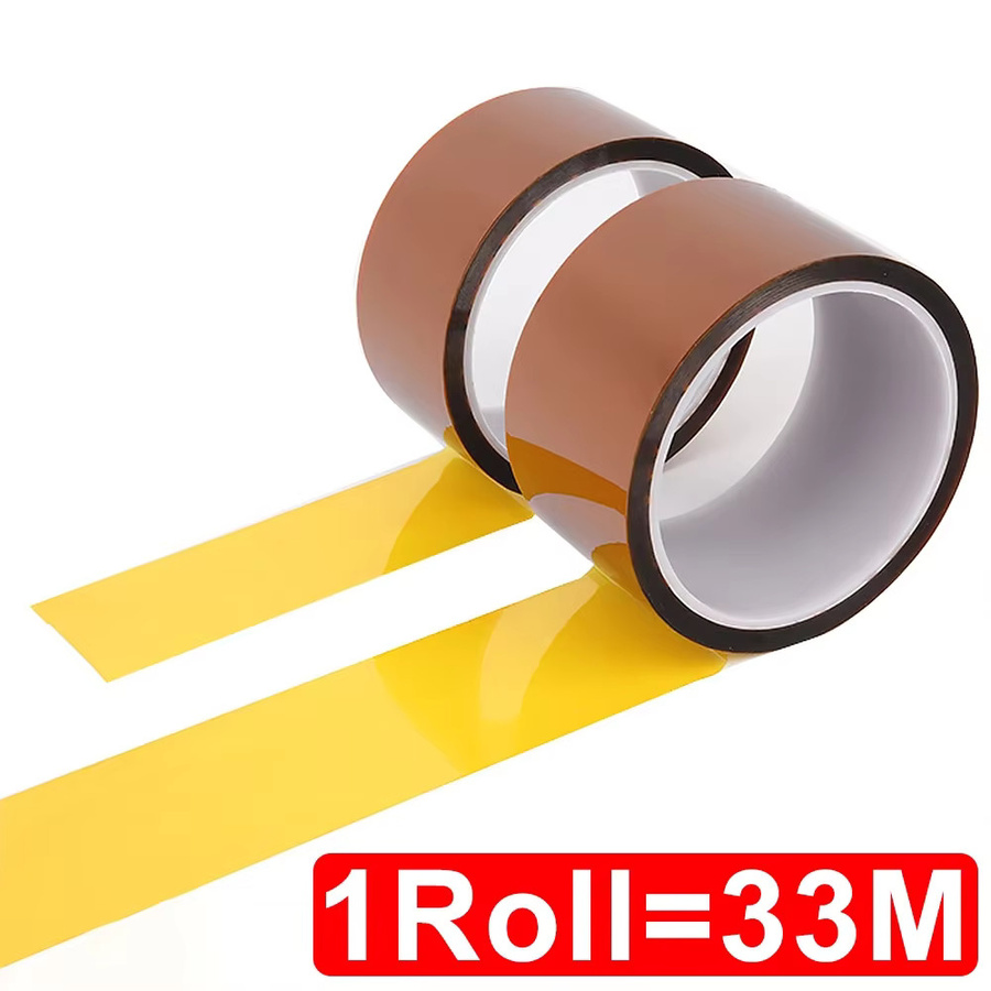 Hitzebeständiges Polyimid-Klebeband in Gold und Braun, antistatisches Schutzband zur Isolierung von Batteriekabeln und Leiterplatten - Bild 3