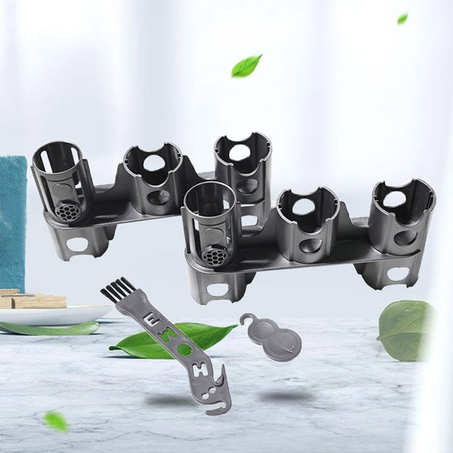 Wandmontierte Halterung für Dyson Staubsauger Zubehör Düsen und Pinsel kompatibel mit V7 V8 V10 V11 - Bild 1
