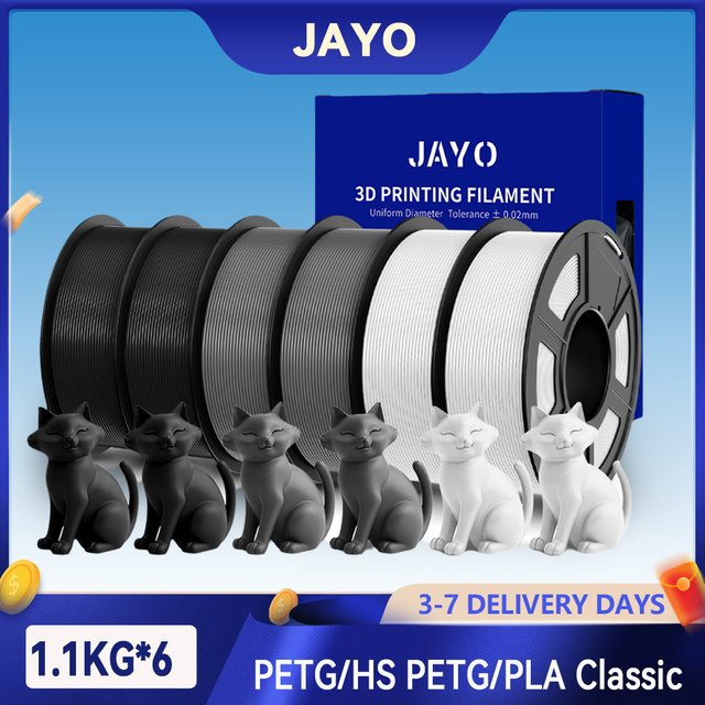 JAYO 3D-Drucker-Filament PETG 1,75 mm, 6,6 kg - Bild 1