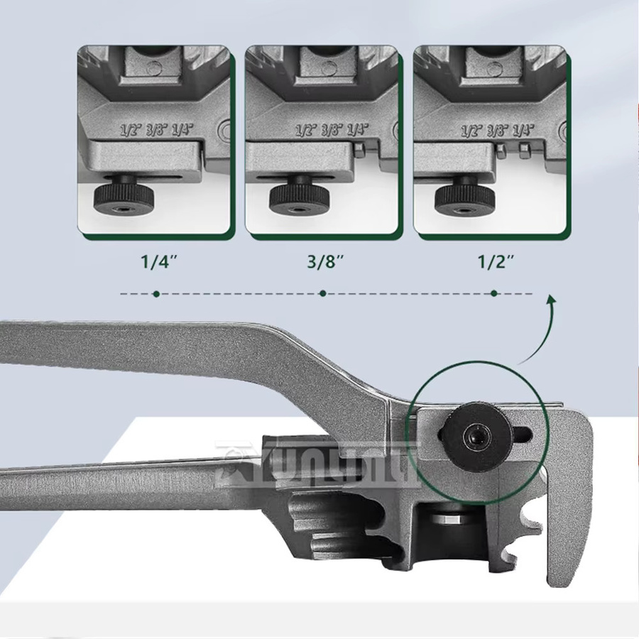 YunlinLi Kupferrohrbieger aus Messing für 6-12mm Rohre, Rohrbiegemaschine in Grau - Bild 3