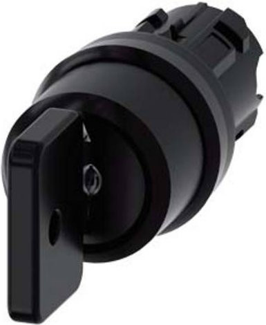 Siemens Schlüsselschalter 3SU1000-4HM01-0AA0 Schwarz IP66 IP67 IP69/IP69K aus Kunststoff - Bild 1