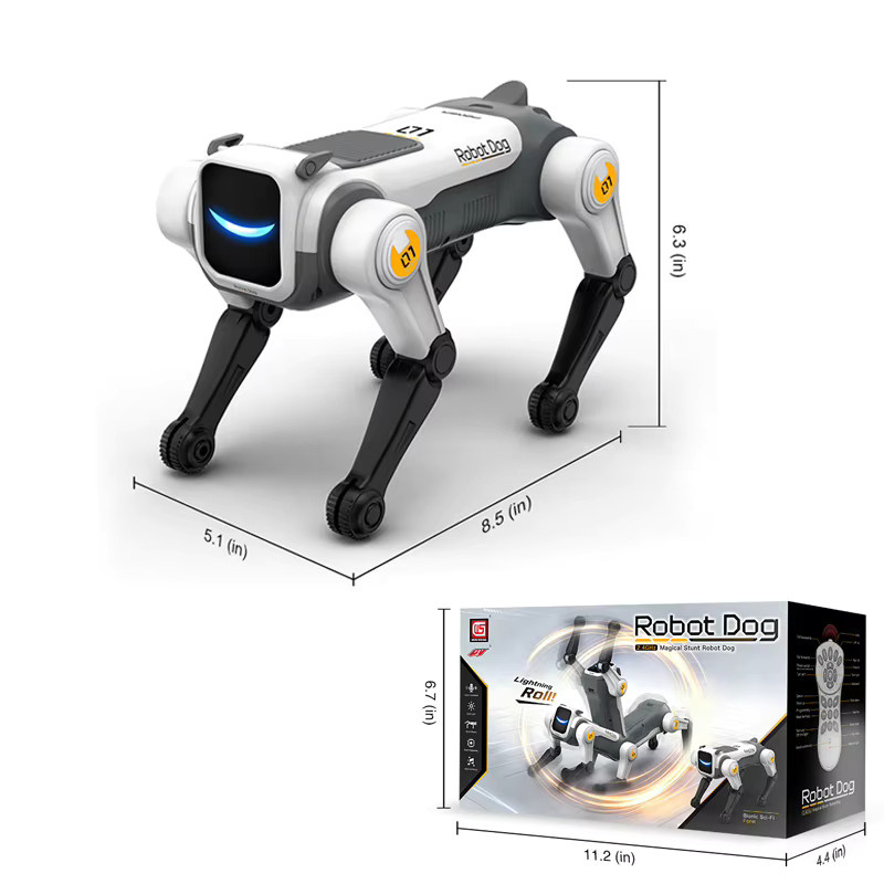 Kelaton Stunt-Roboterhund, ferngesteuert, singend & tanzend, ab 8 Jahren - Bild 3