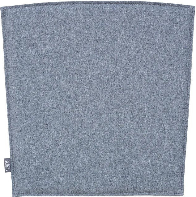 Siena Garden Universal Sitzkissen mit Schaumkern in Stein Grau, B/T/H: 44 x 44 x 1,5 cm - Bild 1