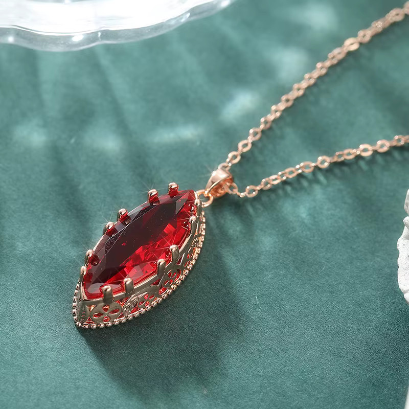 YoYo Anhänger-Halskette, Roségold, Zirkonia, Damen - Bild 2