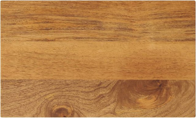 Rechteckige Tischplatte aus massivem Mangoholz in Braun, B/T/H: 40 x 20 x 2,5 cm - Bild 1