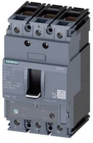 Siemens 3VA1116-5EF36-0AA0 Leistungsschalter in Grau mit einem Einstellbereich von 112 - 160A und einer maximalen Schaltspannung von 690 V/AC - Bild 1