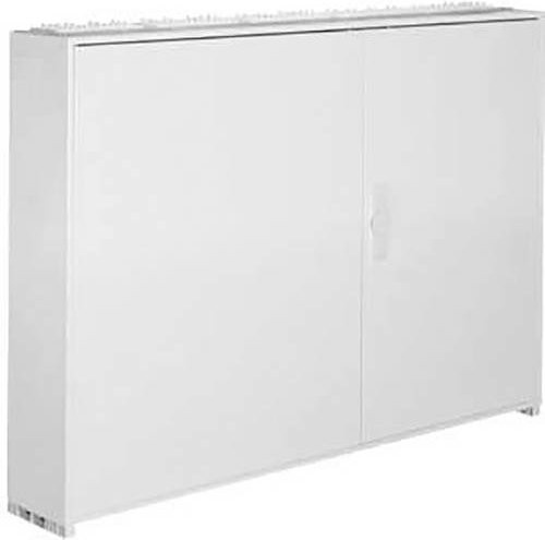 Hager Schrank aus Stahl in Reinweiß RAL 9010, B: 130 cm, H: 95 cm, T: 20,5 cm - Bild 1