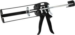 WEICON Dosierpistole 2K 10:1 Standard in Schwarz zur Verarbeitung von 540g Doppelkartuschen - Bild 1