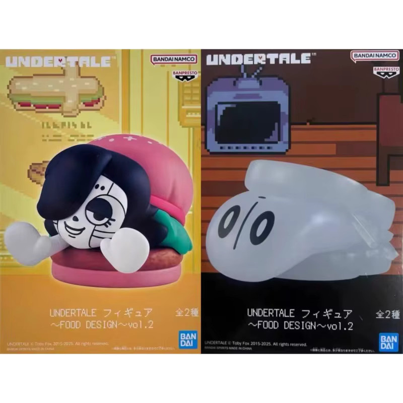 Bandai Undertale Food Design Vol.2 A.Mettaton & B.Napstablook, Sammlungsmodell, Set / Bundle - Bild 3