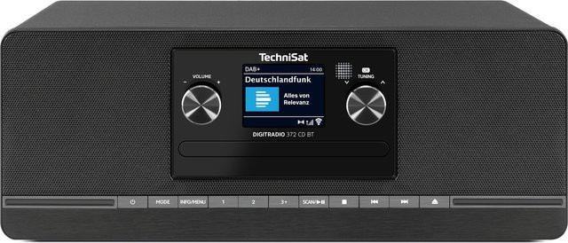TechniSat DIGITRADIO 372 CD BT Digitalradio mit DAB+, UKW, CD-Player und Bluetooth in Schwarz - Bild 2