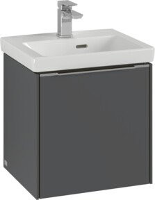 Villeroy & Boch Waschtischunterschrank Subway 3.0, Wandhängend, Weiß/Eiche, B/T/H: 42,3 x 42,9 x 37,8 cm - Bild 1