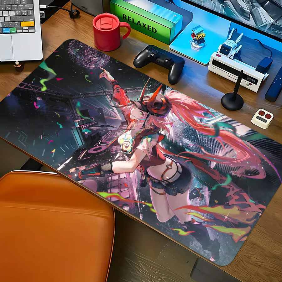 Honkai Star Rail Rappa Mauspad Lockedge Multicolor, rutschfest und verdickt für Gaming und Büro - Bild 3