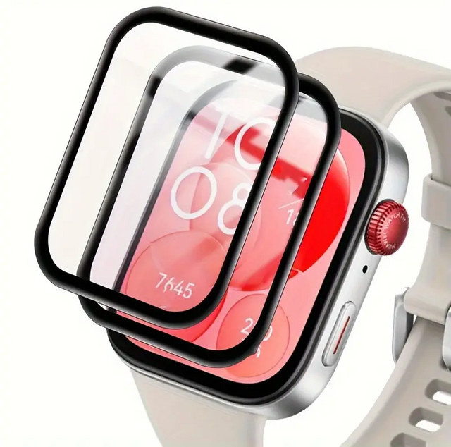 Displayschutzfolie Huawei Watch Fit 3, transparent, Unisex - Bild 1