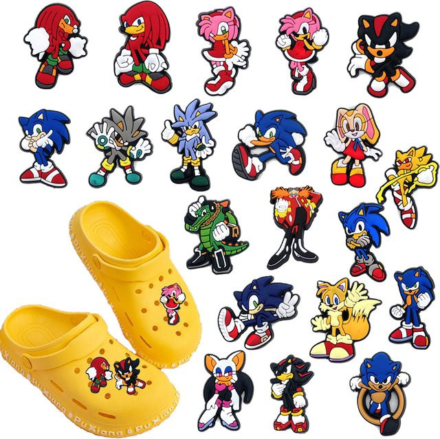 Potdemiel Schuhzubehör PVC, 20 Stück, Cartoon-Anime-Themen-Serie - Bild 1