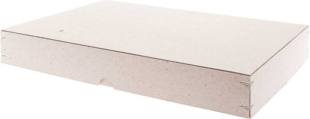 Rico Design Ritzschachtel rechteckig in Grau, B/T/H: 31 x 21 x 4 cm - Bild 1