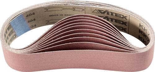 PFERD Korund Schleifband für universelle Anwendung, Körnung 240, B: 50 mm, L: 450 mm, 20 Stück - Bild 1