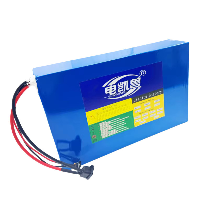 DIANKAISHOU Elektrofahrzeug-Batterie 72V mit integriertem BMS und 5A Ladegerät, Farbe: Blau - Bild 2