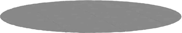 vidaXL Pool-Bodentuch Hellgrau aus Polyester-Geotextil Durchmesser: 500 cm - Bild 1