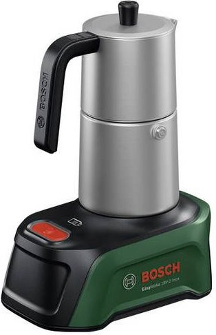 Bosch EasyMoka 18V-2 Akku-Espressokocher Inox in Silver - Bild 1