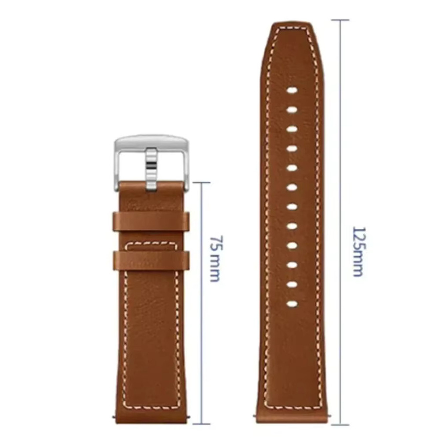 Huami Uhrenarmband Leder, Herren und Damen - Bild 3