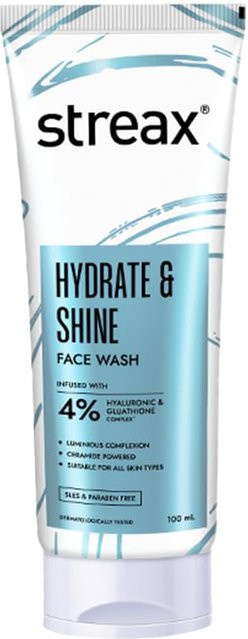 Streax Skin Hydrate & Shine Gesichtswaschgel, 100 ml, Unisex - Bild 1