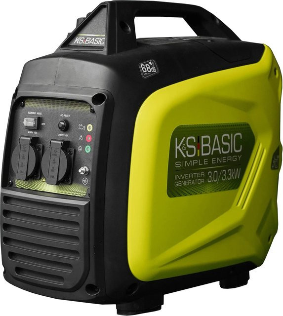 Könner & Söhnen Inverter-Benzingenerator KSB 33i S in Gelb - Bild 1