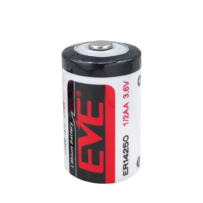 EVE ER14250 Lithium-Batterie 1/2AA 3,6V 1200mAh für PLC Industriesteuerung, Servo-Encoder und IoT-Geräte - Bild 1