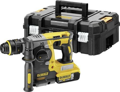 DEWALT Akku-Kombihammer DCH273P2T-QW, 18 V, 5,0 Ah, Gelb - Bild 1