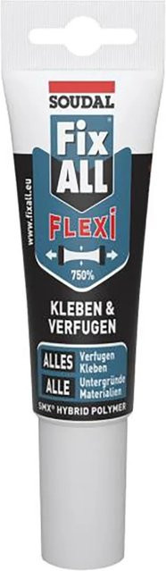 Soudal Fix All Flexi MS-Polymer Dichtstoff in Weiß, überstreichbar, 200 g - Bild 1