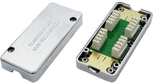 Value Connection Box CAT 6a in Silber - Bild 1