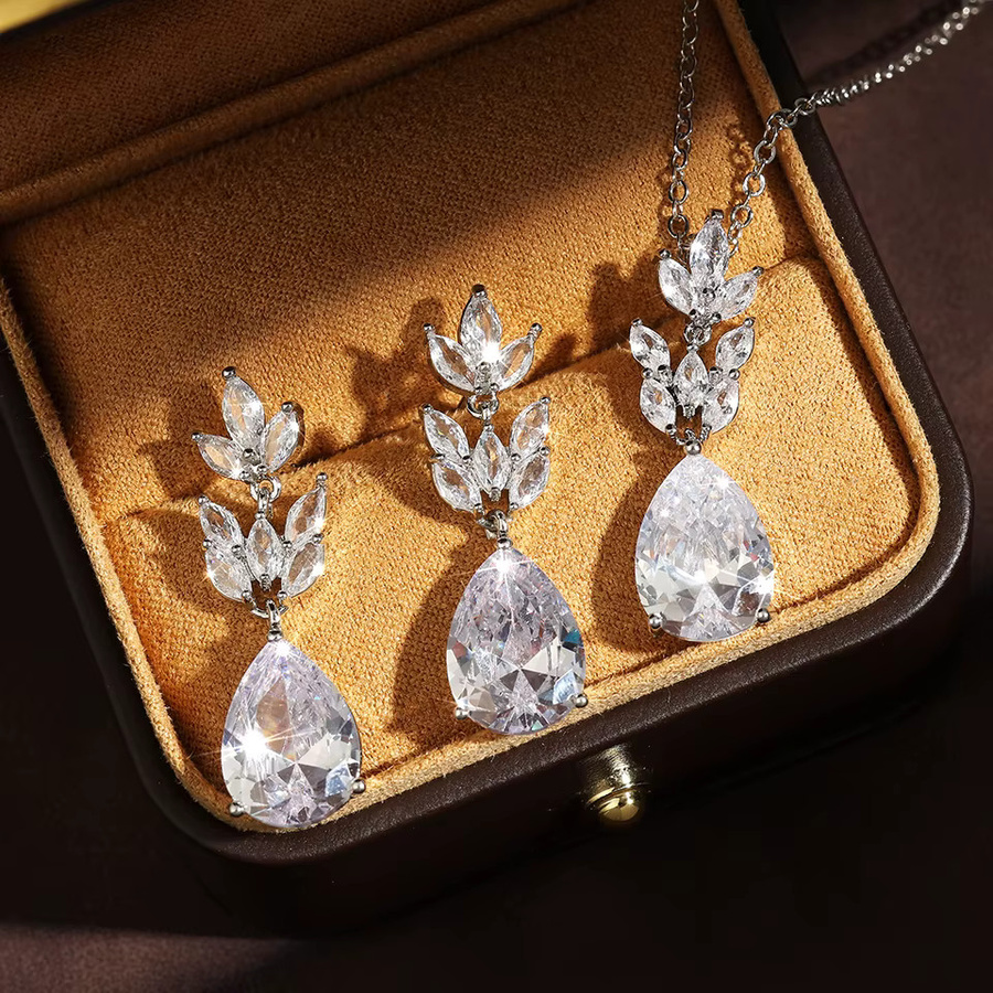 Zakol Schmuck-Set, Silber, Zirkonia, Damen - Bild 2