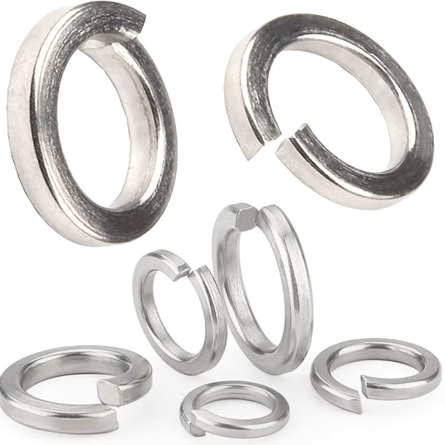 620 Stück Edelstahl Federsicherungsscheiben, offene elastische Federscheiben in Silber, Set mit M2 M3 M4 M5 M6 M10 M12 - Bild 3