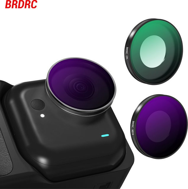 Insta360 Objektivschutzfilter Set für Insta360 Go Ultra C mit CPL, UV, ND 8, ND 16 und ND 32 Filtern - Bild 1