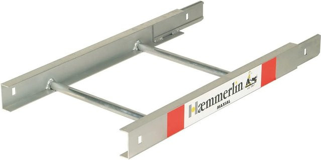 Haemmerlin Leiterelement mit 2 Schnellbolzen in Stahlgrau, Länge: 1 m - Bild 1