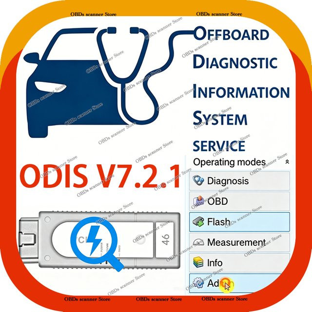 ODIS-Service 7.2.1 Diagnosesoftware für V-AS 5054a 6154 mit Lizenz für Auto-Reparaturprogramme - Bild 1