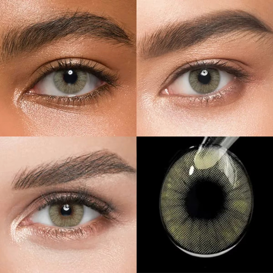 Lalens Hidrocorcolor Kontaktlinsen, Braun Blau, Weich - Bild 2