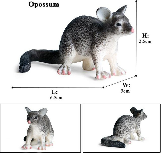 Oenux Wildtiere Simulation Nagetier Actionfigur, ab 3 Jahre - Bild 1
