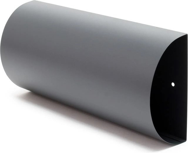 Wiltec Zeitungsfach V1 in Anthrazit aus Stahl zur Wandmontage, B/H/T: 37,5 x 17,5 x 8,5 cm - Bild 1