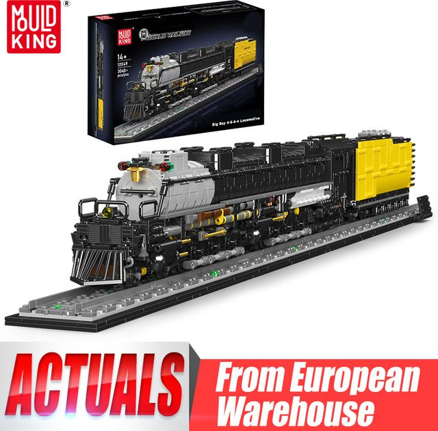 Mould King Big Boy 4-8-8-4 Lokomotive, Baustein-Set, ab 14 Jahren - Bild 1