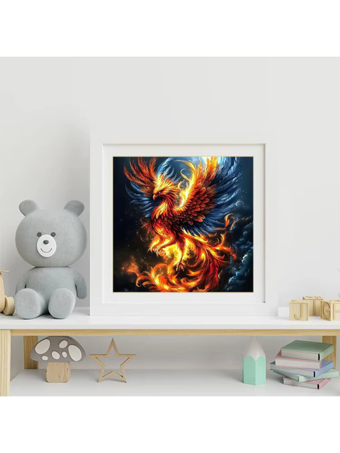 Evershine 5D-Diamantgemälde, Phoenix-Tiermuster, DIY-Stickerei, Bild - Bild 3