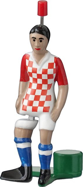 TIPP-KICK Star-Kicker Kroatien Fußball rot-weiß - Bild 1