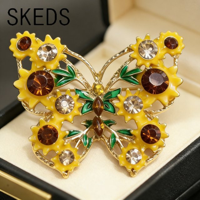 SKEDS Brosche, Schmetterling, Damen und Herren - Bild 1