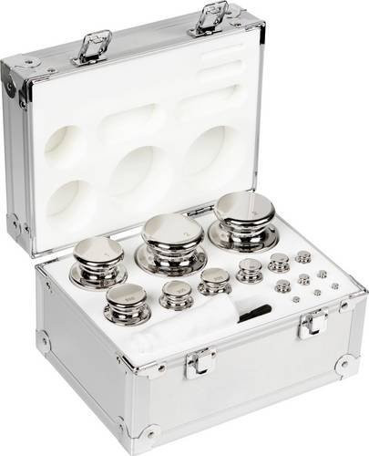 Kern 324-076 Gewichtsatz F1 in Silber aus Edelstahl von 1g bis 2kg - Bild 1