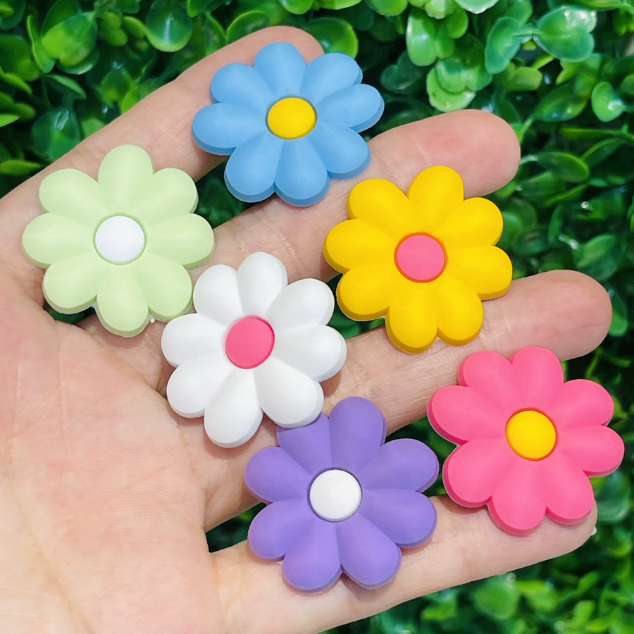 Happye&TiTi Blumen Schuh Charms, Bunt, Kinder Frauen, Unisex - Bild 5