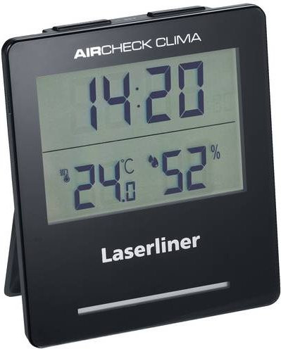 Laserliner AirCheck Clima Digitales Thermo- und Hygrometer in Schwarz - Bild 1