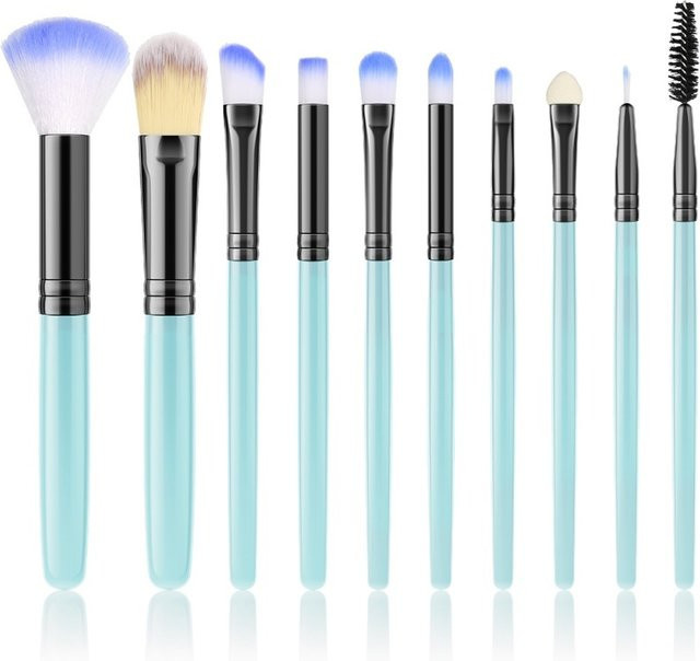 RUNTOIN Make-up-Pinsel-Set, 10-teilig, Unisex - Bild 1