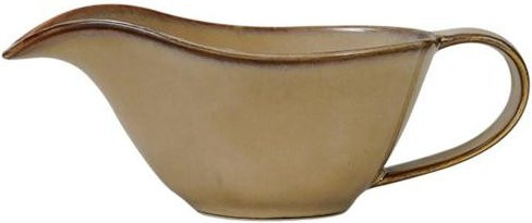 Freebuy Soßenbecher aus Keramik mit Griff und tropffreiem Ausguss, beige - Bild 1